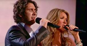 Josh Groban und Céline Dion singen nach 19 Jahren noch einmal ein Duett zu "The Prayer" 