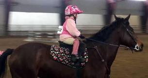 Five-Year-Old Shows She’s One In A Million By Taking Horse On Obstacle Course With Ease