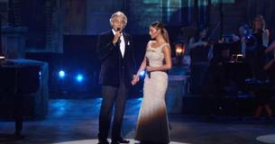 Andrea Bocelli et Nicole Scherzinger interprètent «Don't Cry For Me Argentina» en espagnol