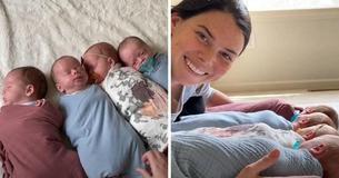 Un couple de Pennsylvanie avec cinq enfants découvre qu'ils attendent des quadruplés