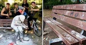 La polizia arresta dei ragazzi che hanno ricoperto una donna disabile di farina e uova e hanno poi posato per una foto a dir poco scioccante