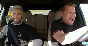 Adam Levine et James Corden sont arrêtés par des policiers lors de l'émission Carpool Karaoke