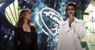 Céline Dion et Elvis Presley entrent en scène pour donner vie à leur spectacle magique
