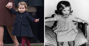 Prinses Charlotte lijkt op prinses Diana toen die klein was