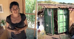 Une mère célibataire utilise un conteneur pour se construire une maison