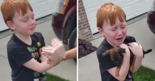 Un enfant de six ans commence à économiser pour s'acheter un chiot, jusqu'à ce que ses grands-parents lui disent de tendre les mains