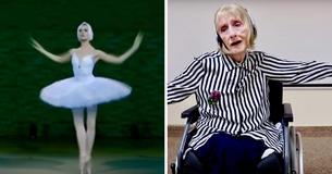 Eine ehemalige Ballerina mit Demenz hört sich "Schwanensee" an und fängt wieder an zu tanzen