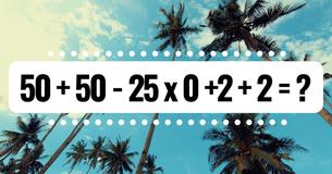 Readers Will Require Calculator To Find Solution To Complex Math Equation