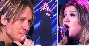 Kelly Clarkson interprète une chanson émotionnelle et touchante sur Idol et Keith Urban ne peut pas s'empêcher de craquer