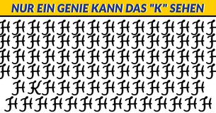Nur Leser mit einer guten Sehkraft können den erkennen, der nicht dazugehört