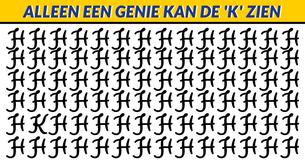 Alleen lezers met een scherpe blik kunnen de fout vinden die ertussenuit springt