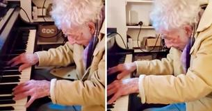Le compositeur de « Santa Baby », 94 ans, interprète « Moonlight Sonata » pour l'anniversaire de sa fille