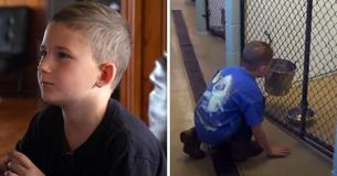 Adopted Boy Is Fully Dedicated To Saving Senior Shelter Dogs