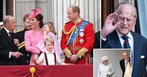 William und Kate schließen sich der königlichen Familie an, um Prince Philip an seinem 100. Geburtstag zu ehren