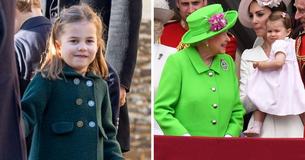 L'arrière-petite-fille préférée de la Reine Elizabeth est Charlotte l'admiratrice forte du poney. Kate Middleton dit qu'elle « regarde régulièrement ce qu'elle fait »