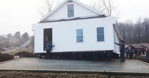80 Amish Men Use Their Bare Hands To Lift House And Move It