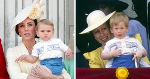 Prince Louis Wore The Outfit That Prince Harry Wore As A Baby At Trooping The Colour
