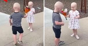 Preschoolers Who Battled Cancer Together In Hospital Reunite As Both Enter Remission