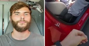 Man Leaps Into Action After He Sees Stranger Pick Up Little Girl And Throw Her Into His Car