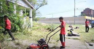 Kid Brothers Start Their Own Business By Mowing Dozens Of Lawns Throughout Their Community