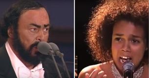 Le public est époustouflé par la voix incroyable d'une fille de 15 ans qui chante le classique « Nessun Dorma» de Luciano Pavarotti
