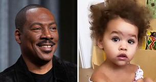 Eddie Murphy's Green-Eyed Granddaughter Evie Melts Hearts With 'Unreal' Beauty While Rocking Space Buns & White Top