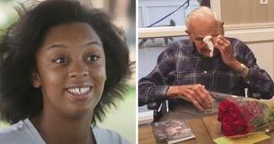 WWII Veteran Meets Woman Who Wrote Him A Thank You Note Back In Third Grade, Twelve Years Ago