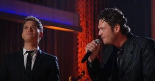 Michael Bublé Performing ‘Home’ With Blake Shelton Has One Holding Back Tears