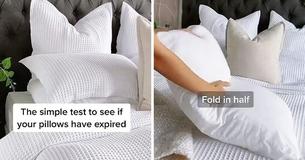 Woman Shares Simple Test In Order To See If Pillows At Home Are Expired