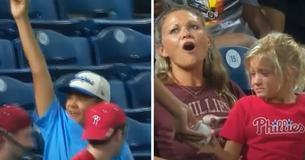 10-Year-Old Phillies Fan Gives Foul Ball To Crying 7-Year-Old Girl