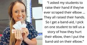Third-Grade Teacher Shares Brilliant Band-Aid Lesson She Uses In Order To Teach Kids About Fairness