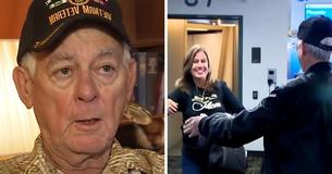 Vietnam Veteran Finally Meets Daughter After Not Knowing He Was A Father For 50 Years