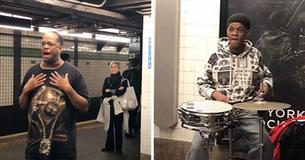 Subway Singer Performs Haunting Rendition Of ‘Unchained Melody’