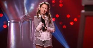 Nervous Girl Takes Deep Breath Then Silences Room With Emotional Song Choice On 'The Voice Kids'