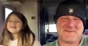Father-Daughter Duo Drives Around Donating RVs To Families That Lost Their Homes In Wildfires