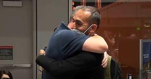 Army Veteran From Colorado Greets His Afghanistan Interpreter At Denver International Airport