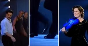 Crowd Expects Usual Riverdance Routine But Performers In Black Are Ones To Watch