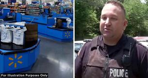 Father Of 4 Has Card Declined Buying Groceries Then Sees Cop Rushing Over