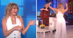 Kate Hudson dit à Goldie Hawn de danser, ses mouvements font rugir le public