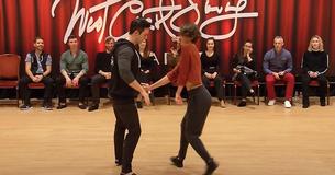 Couple Are Dared To Swing Dance To The 'Macarena' And Bring The House Down With Their Moves