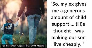 Dad Is Livid After Realizing His Ex Only Spends Portion Of Child Support On Son — She Turns To Internet For Support