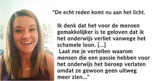 Voormalig kleuterleidster zet aan tot debat als ze de vijf redenen voor haar ontslag uitlegt