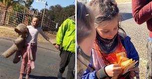 Kids Attempt To Sell Their Teddy Bears For Rent Money Until Stranger Stops With Wad Of Cash