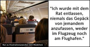 Frau erzählt fesselnde Geschichte und sagt, dass man sich vor übermäßig freundlichen Sitznachbarn im Flugzeug in Acht nehmen sollte