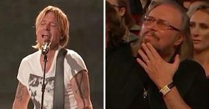 Keith Urban Covers '70s Tune As Lead Singer In Audience Weeps