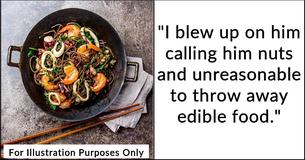 Petty Husband Sparks Fight After Tossing Out All The Traditional Food His Devoted Wife Made For Her Family