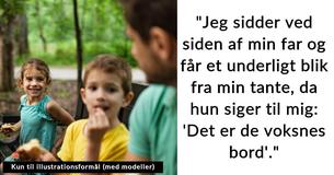 22-årig fyr bliver bedt om at sidde sammen med børnene til familiens picnictur, men tager sin medbragte quiche og går i stedet