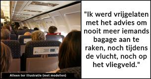 Vrouw zegt dat mensen zich bewust moeten zijn van al te vriendelijke stoelgenoten in het vliegtuig en vertelt haar aangrijpende verhaal.
