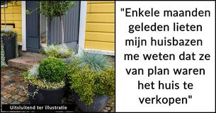 Huisbazen hadden niet verwacht dat de huurder haar tuin met haar zou meenemen & potentiële verhuurders haken af