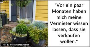 Vermieter haben nicht erwartet, dass die Mieterin ihren Garten mitnimmt und die potenziellen Käufer abspringen